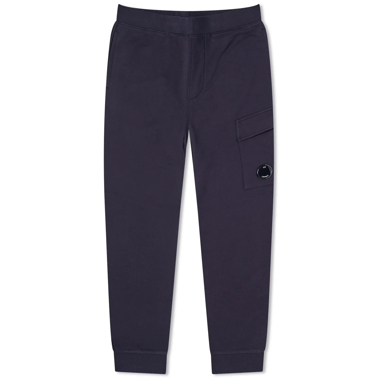 Cp Company 017A Diagonal Raised Lens Joggers In Navy