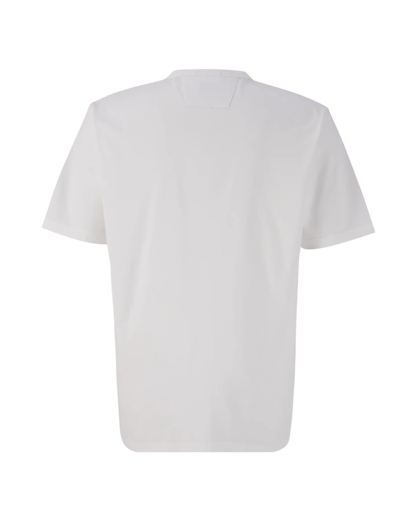 Cp Company 037A Metropolis Rubber Logo T-Shirt In White - Image 5