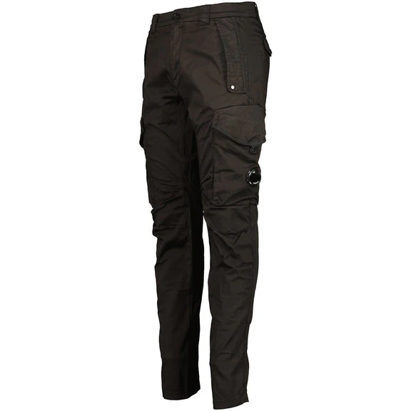 Cp Company 058A Utility Stretch Lens Cargo Pants in Black - Image 4