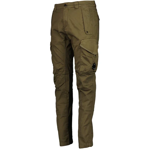 Cp Company 058A Utility Stretch Lens Cargo Pants Ivy Green - Image 3