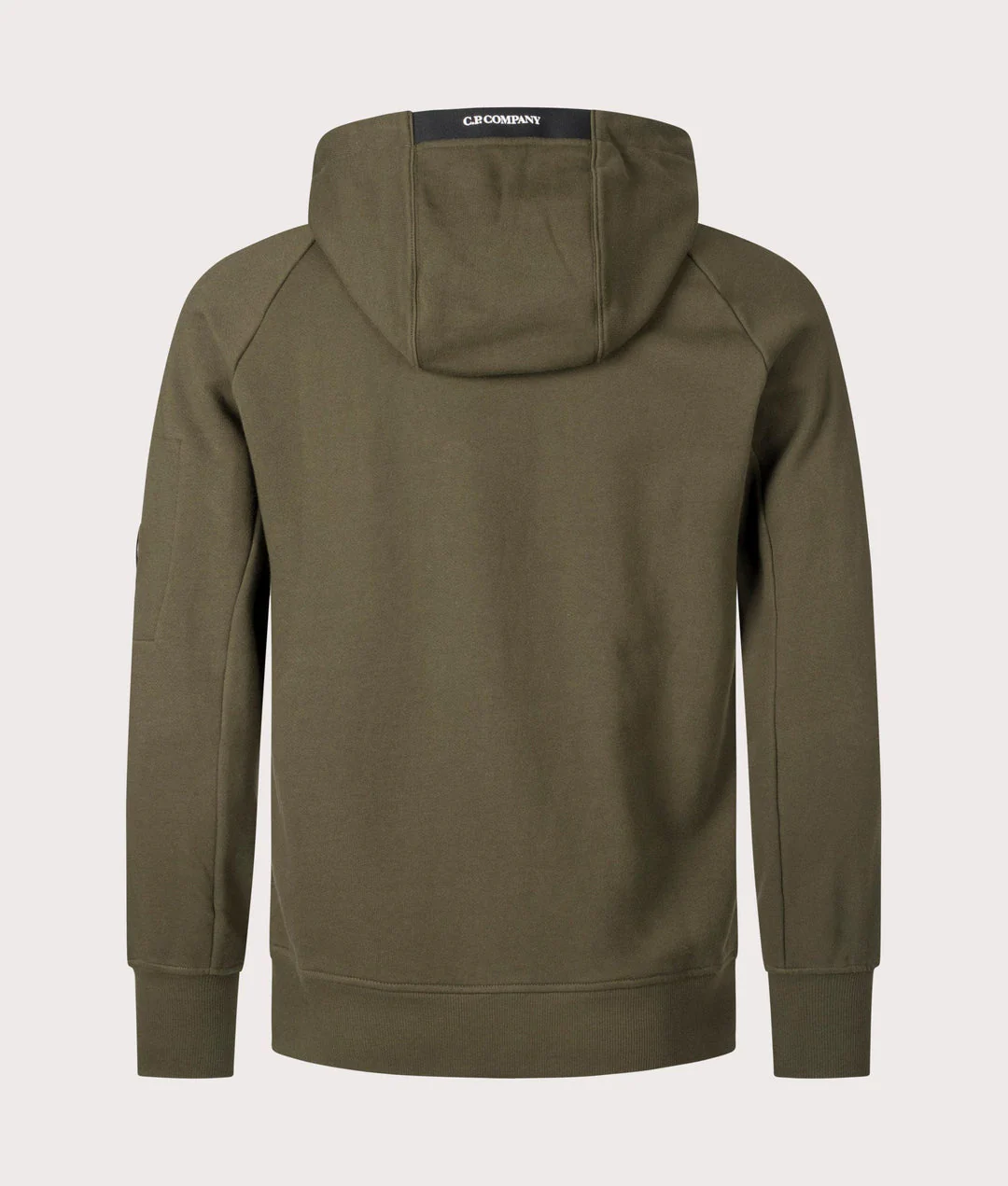 Cp Company Diagonal Raised Lens Full Zip In Ivy Green - Image 4