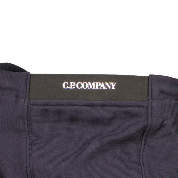 Cp Company 16cm Diagonal Raised Lens Overhead Hoodie In Navy - Image 5