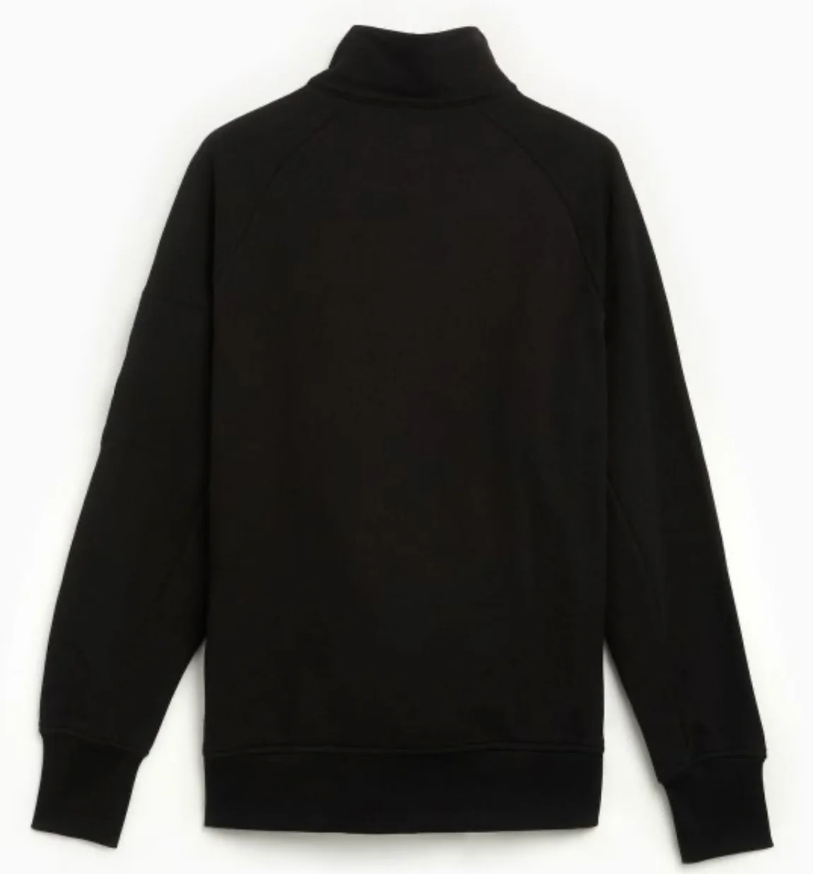 Cp Company 16Cm Diagonal Raised Quarter Zip Lens Sweatshirt In Black - Image 3
