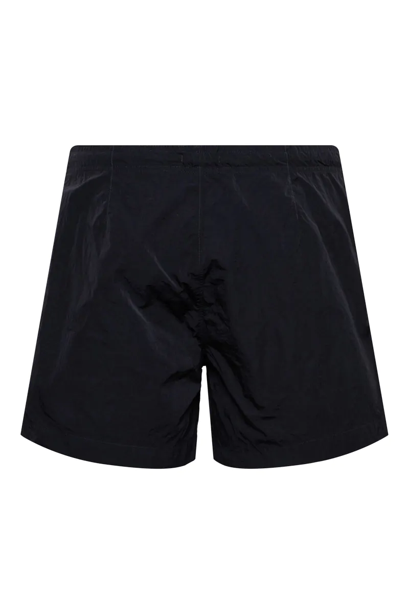 Cp Company 201A Eco Chrome-R Button Swimshorts In Navy - Image 3
