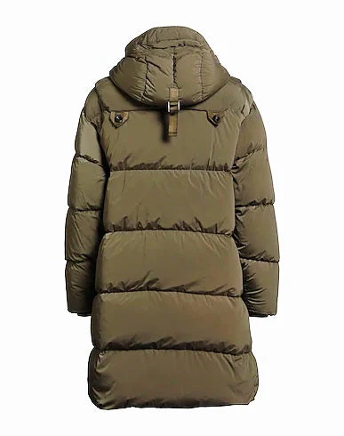 Cp Company 202A Lens Button Nycra-R Long Down Jacket ( 2 small defects see pics ) In Walnut Brown - Image 4