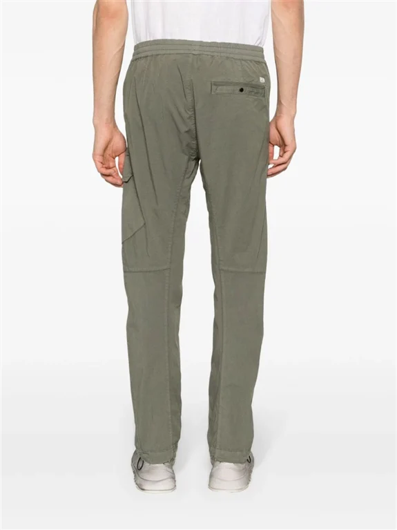 Cp Company 252A Twill Stretch Utility Cargo Pants In Agave Green - Image 2