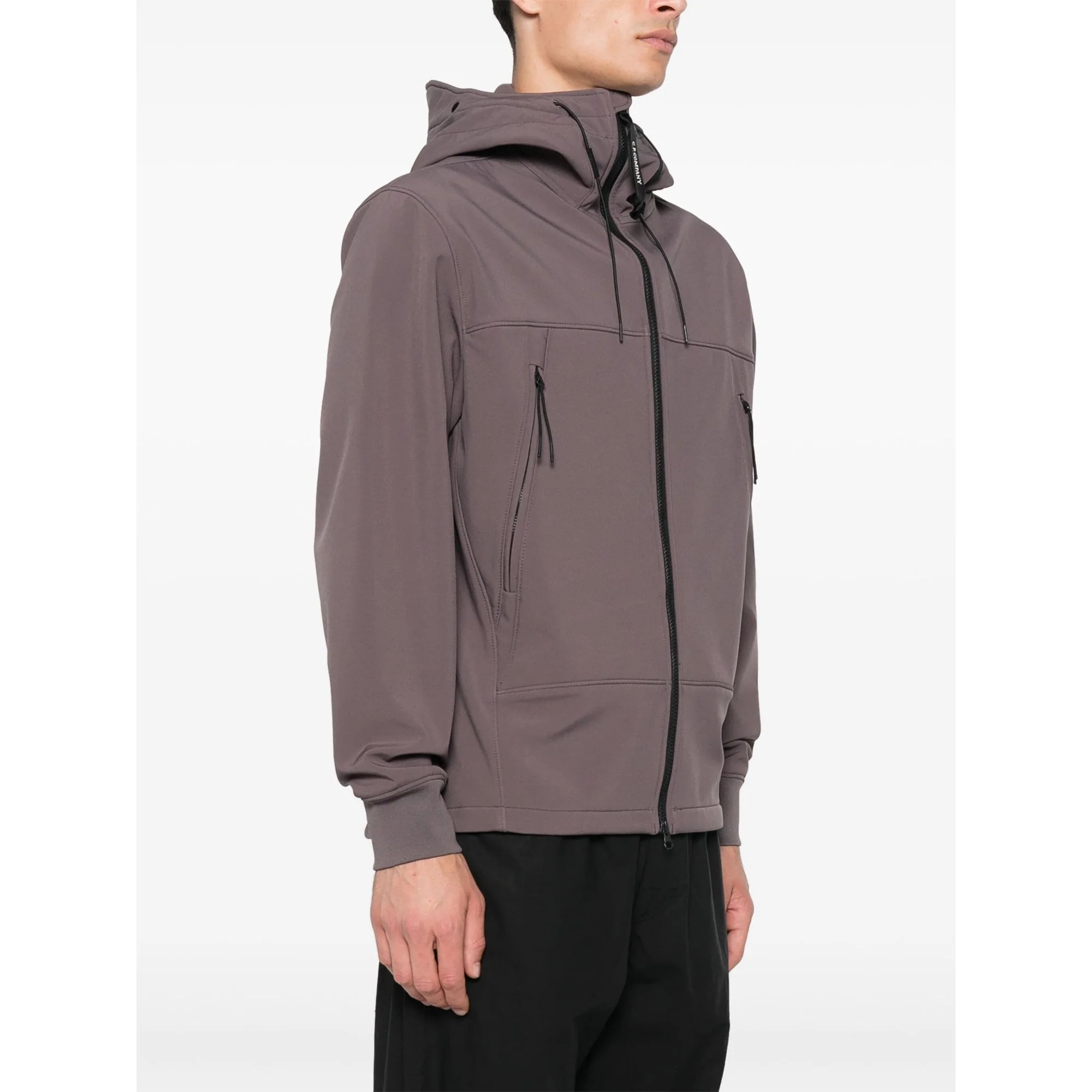 Cp Company A/W Fleece Lined Goggle Soft Shell-R In Boulevard Violet - Image 2