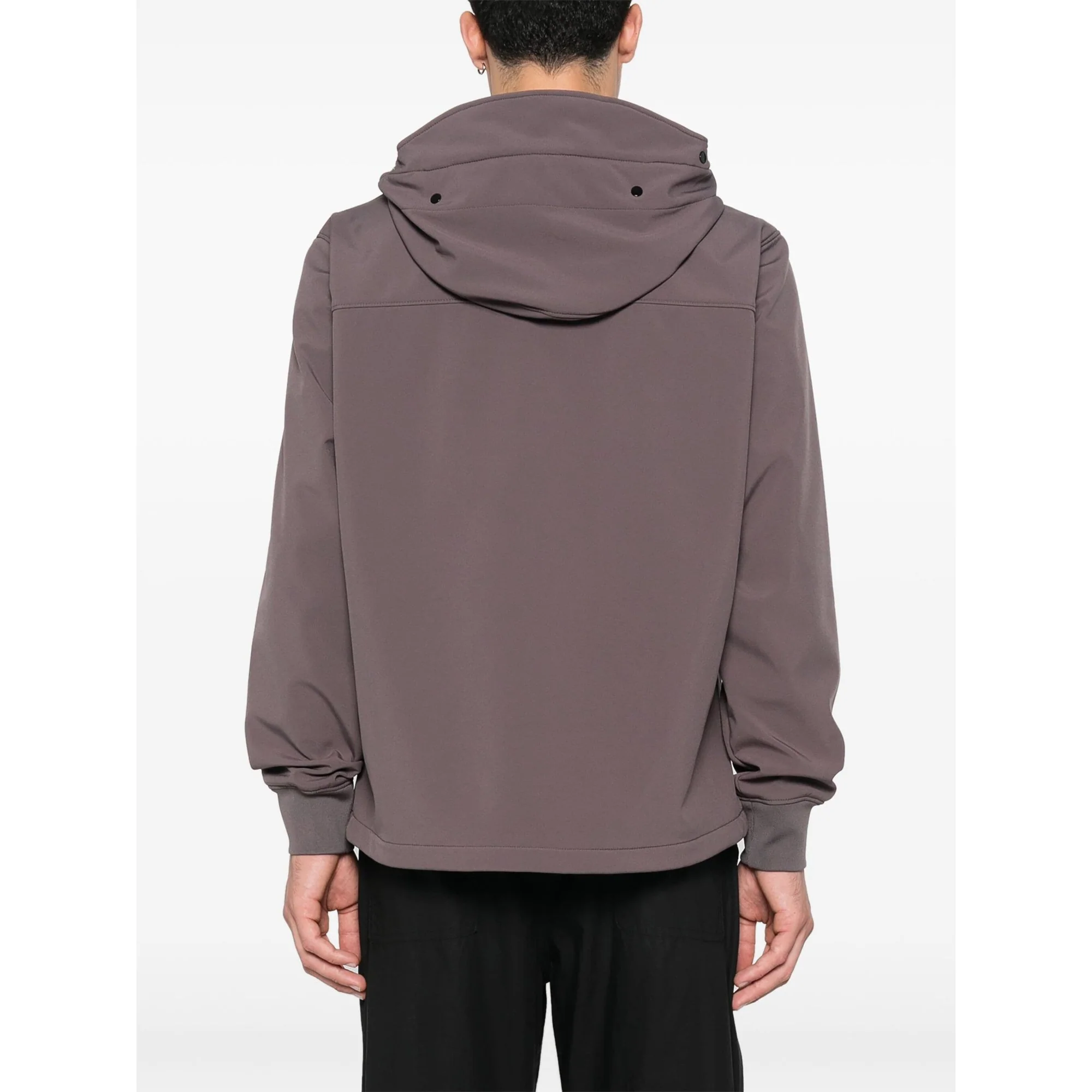 Cp Company A/W Fleece Lined Goggle Soft Shell-R In Boulevard Violet - Image 4