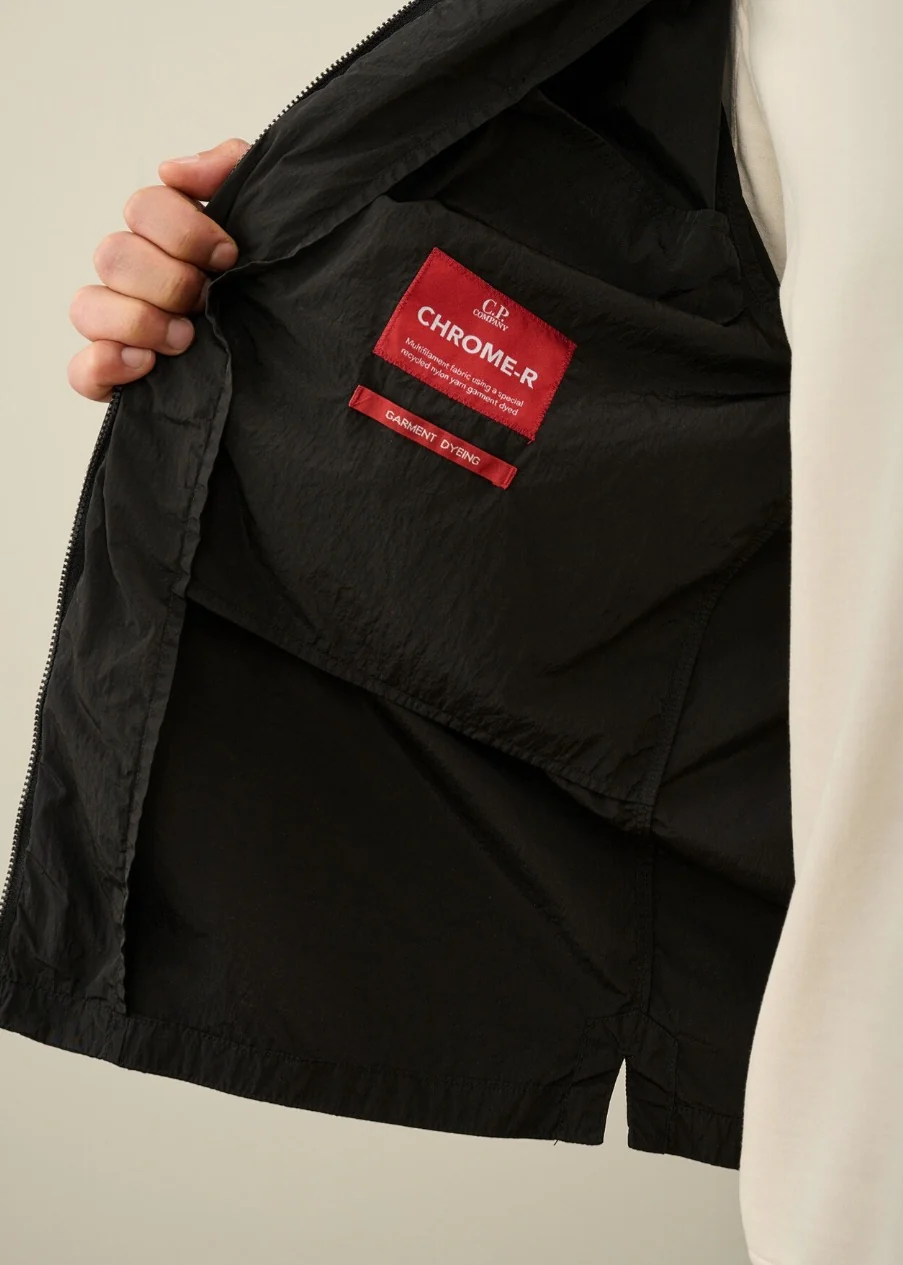 Cp Company 013A Chrome-R Lens Overshirt in Black - Image 10
