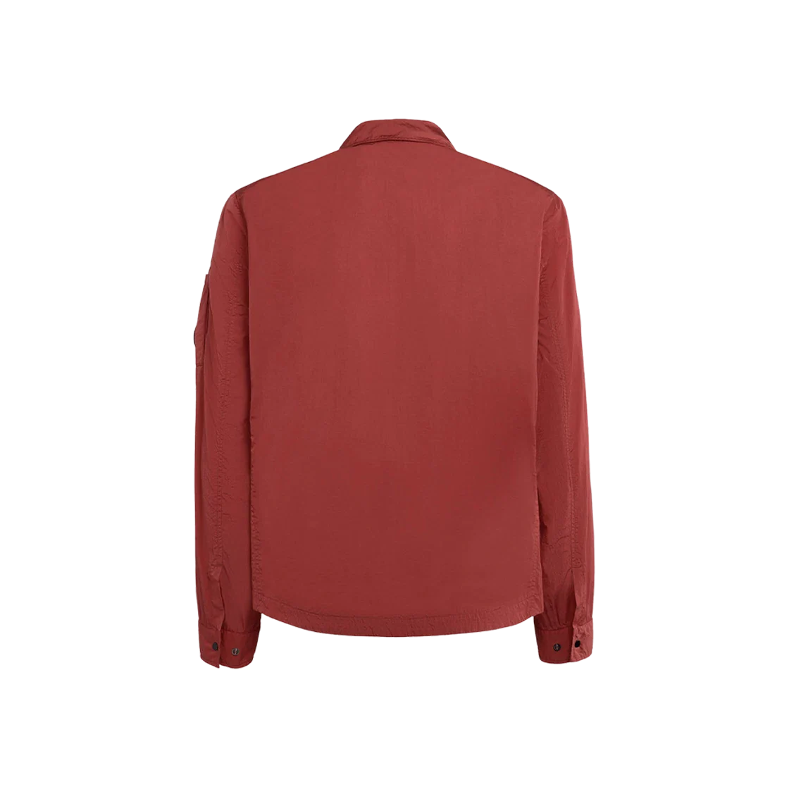 Cp Company Chrome-R Overshirt In 041A Red - Image 3