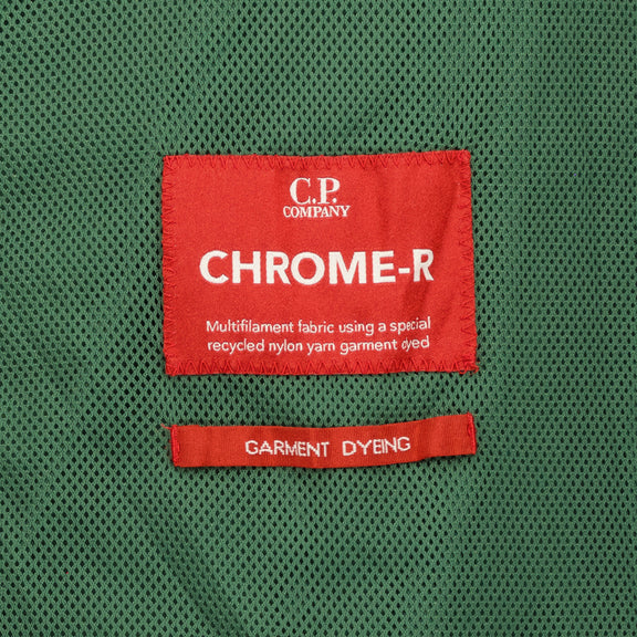 Cp Company Chrome-R Pocket Overshirt in Duck Green - Image 3