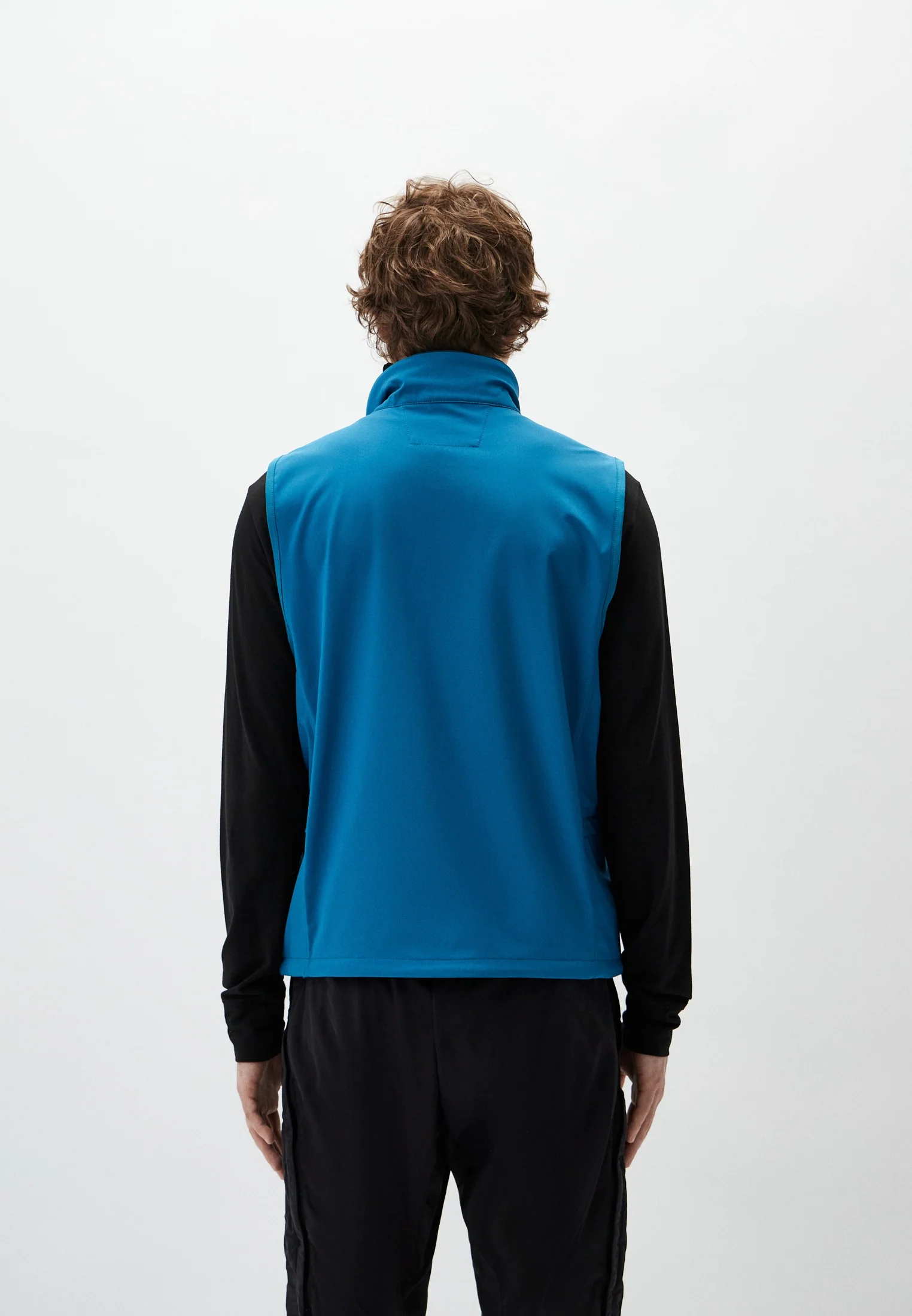 Cp Company Shell Utility Lens Gilet in Ink Blue - Image 4