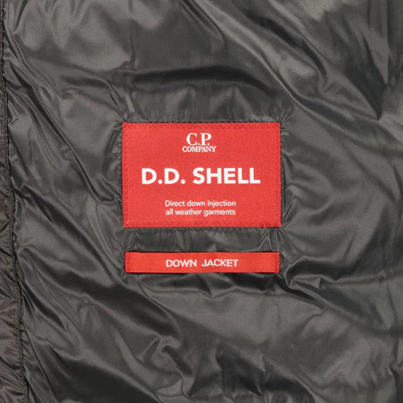 Cp Company D.D Shell Lens Bomber Jacket In Black - Image 3