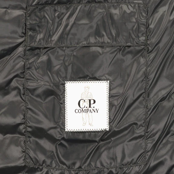 Cp Company D.D Shell Lens Bomber Jacket In Black - Image 4