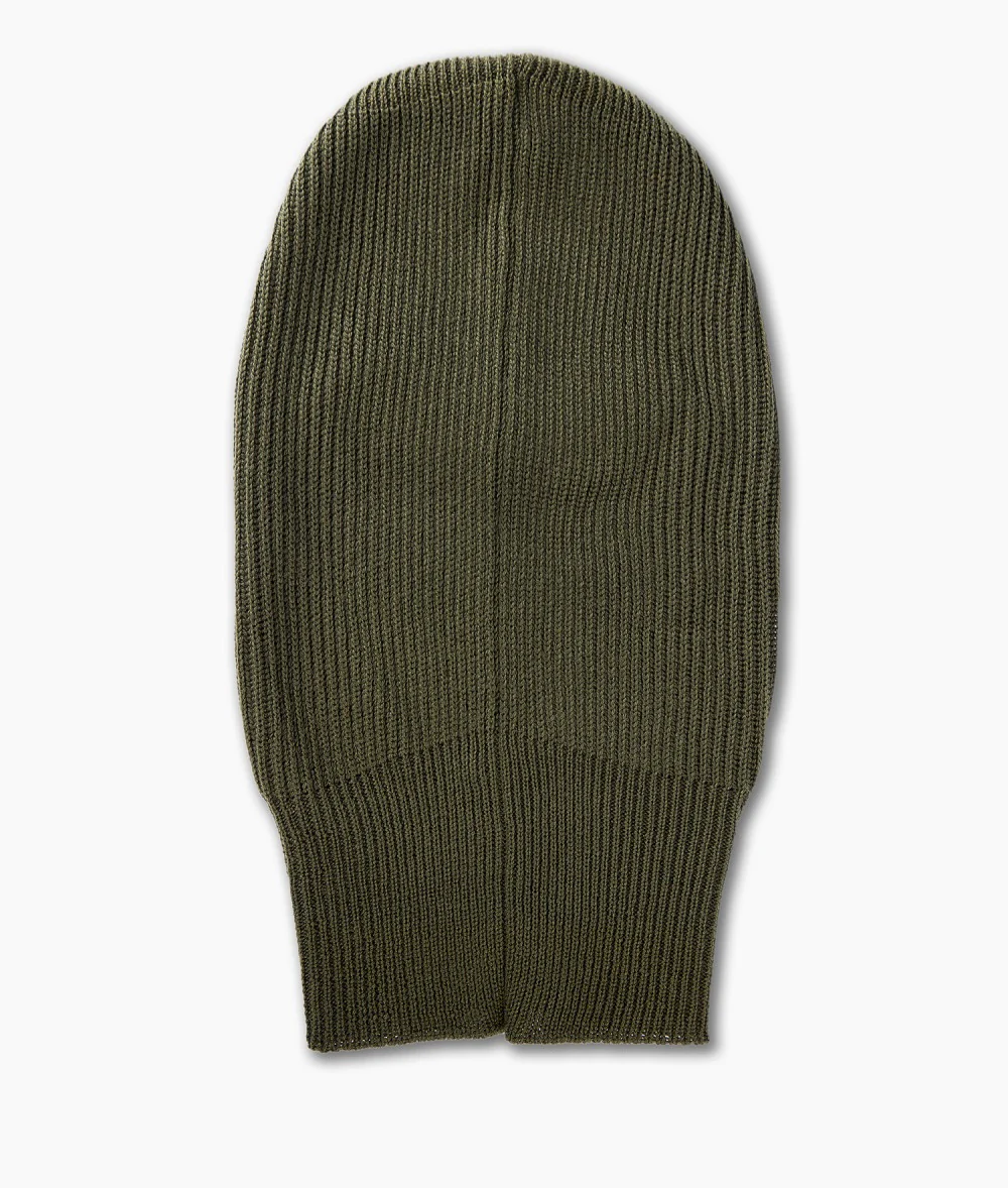 Cp Company Extrafine Merino Wool Balaclava Ivy Green - Image 2