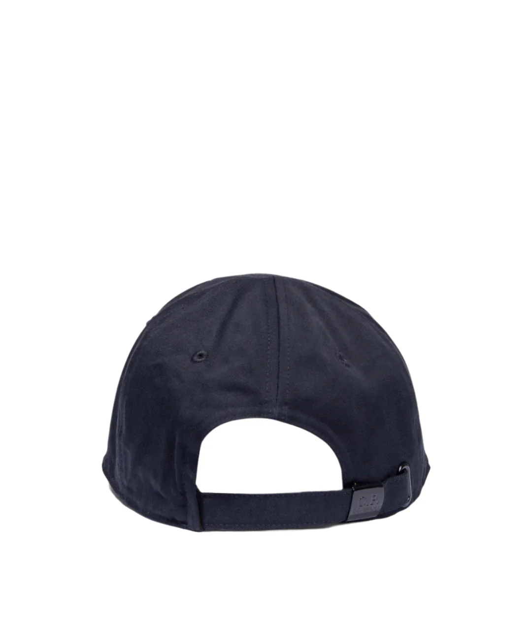 Cp Company Gabardine Logo Cap In Navy - Image 3