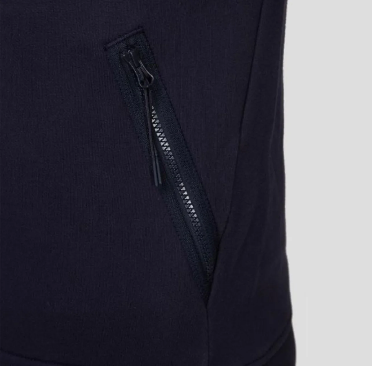 Cp Company Goggle Full Zip Hoodie In Navy - Image 3
