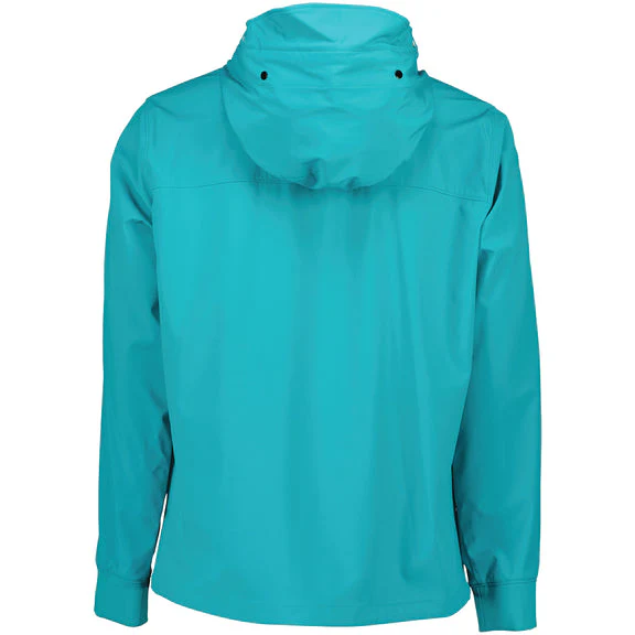 Cp Company S/S Goggle Soft Shell Jacket In Tile Blue - Image 6