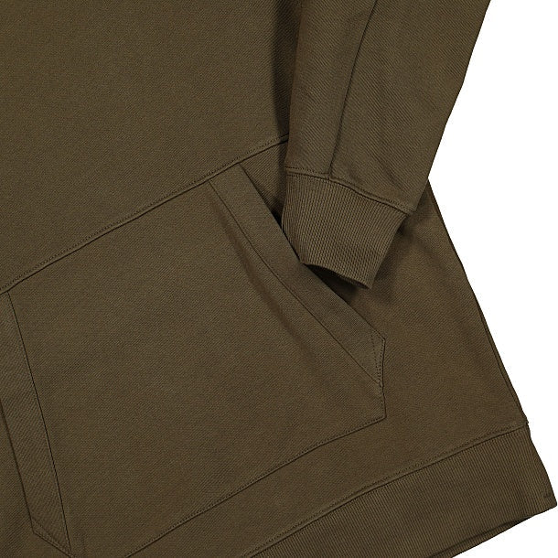 Cp Company Heavy Lens Overhead Hoodie In Ivy Green - Image 3