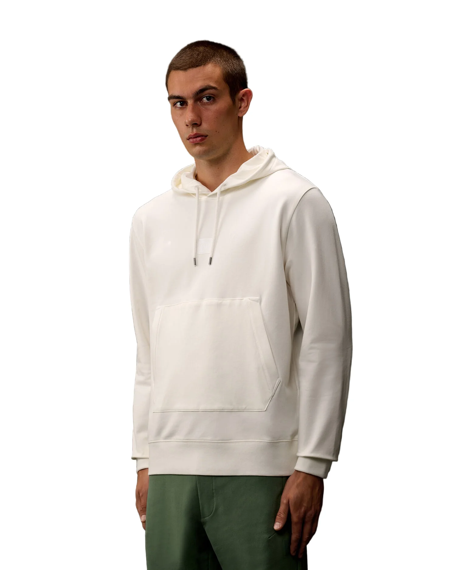 Cp Company Metropolis Series Overhead Hoodie In White - Image 2