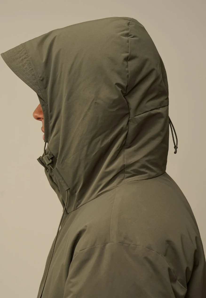 Cp Company Micro-M Down Parka In Grape Leaf - Image 5