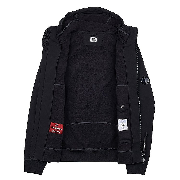 Cp Company Shell-R A/W Lens Shell-R Jacket In Black - Image 3