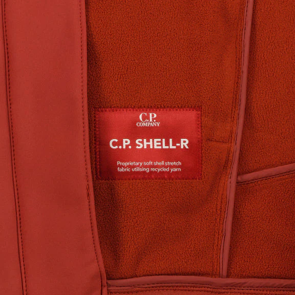 Cp Company Shell-R A/W Lens Jacket In Red - Image 5