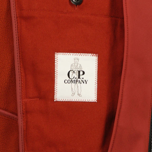 Cp Company Shell-R A/W Lens Jacket In Red - Image 6