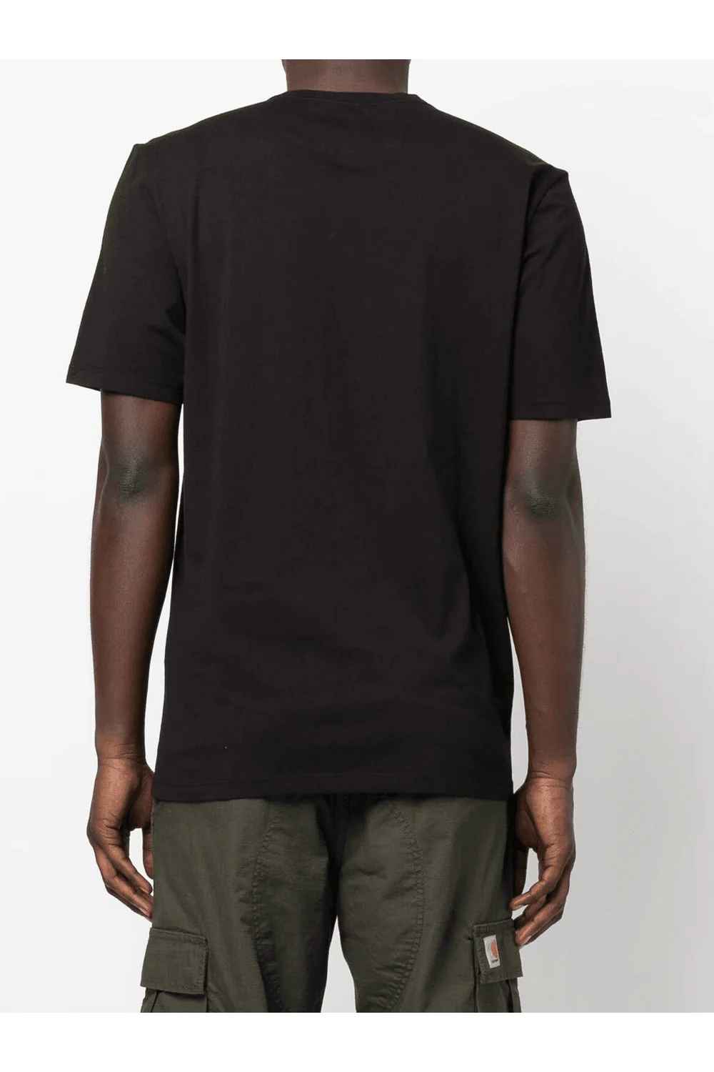 Cp Company Stamp Logo T-Shirt Black - Image 5