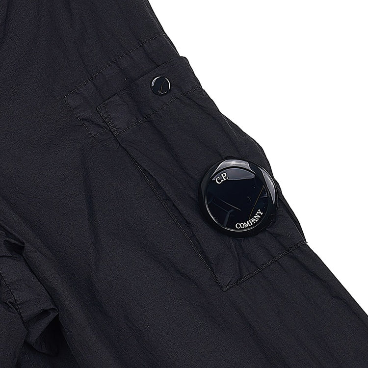 Cp Company Taylon L Chrome Lens Full Zip Shirt Black - Image 3