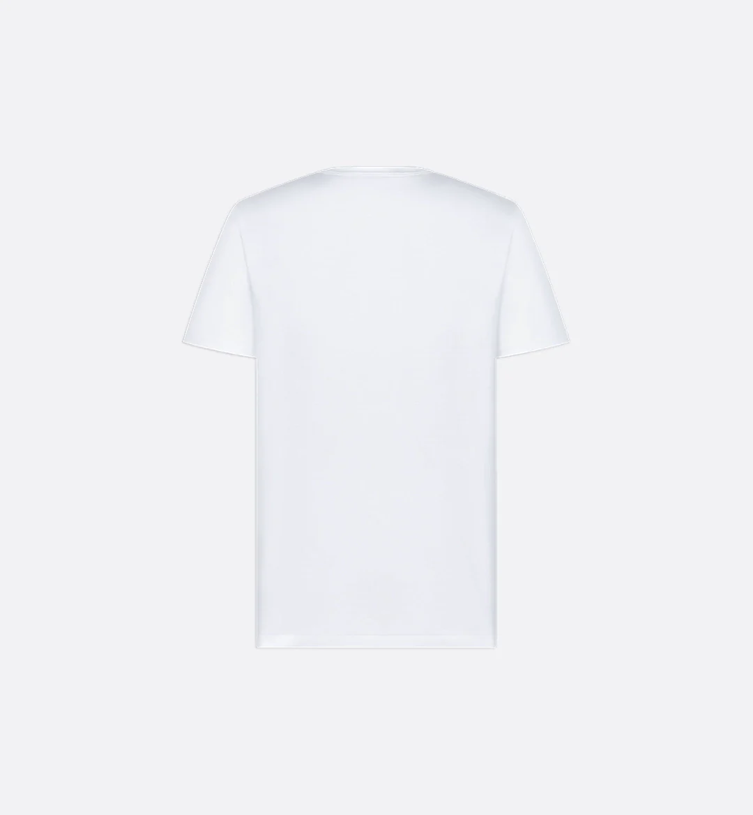 Dior CD Icon Slim Fit T-Shirt In White - Image 3