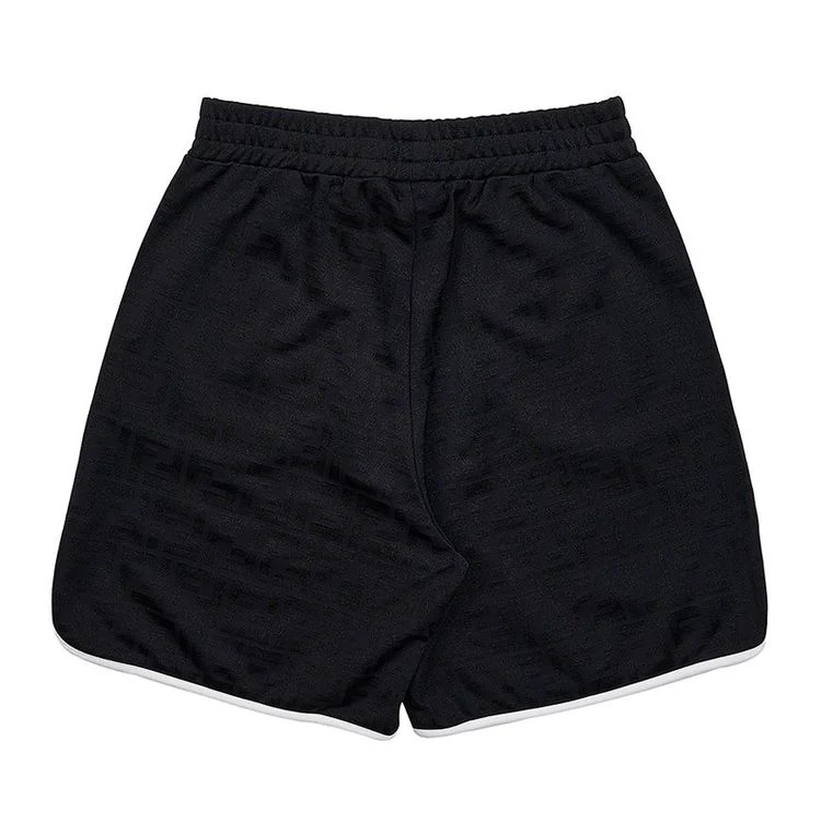Junior Fendi Shorts With Ff Logo In black - Image 4