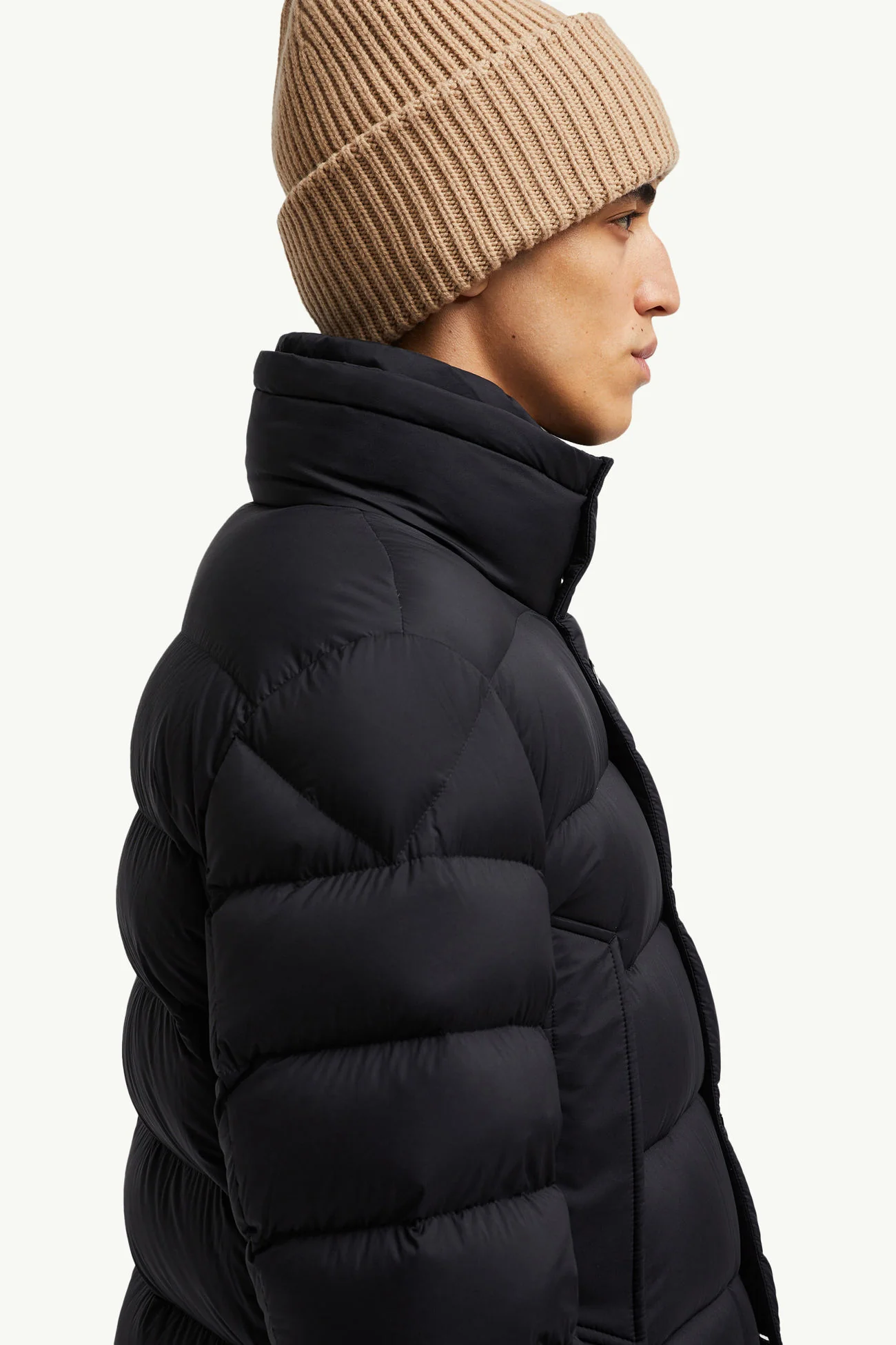 Moncler Cluny Down Jacket in Black - Image 6