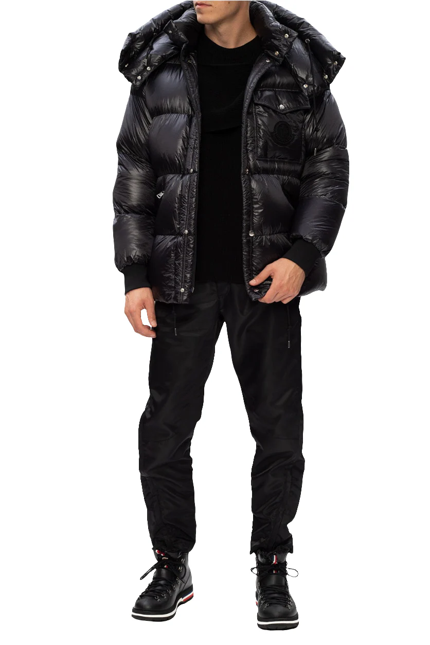 Moncler Lamentin Down Jacket In Black - Image 3
