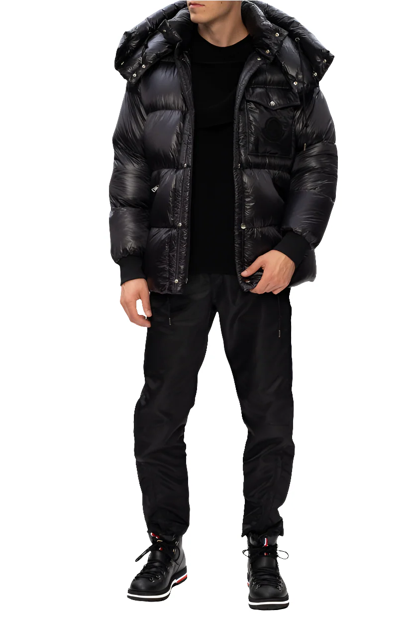 Moncler Lamentin Down Jacket In Black - Image 5