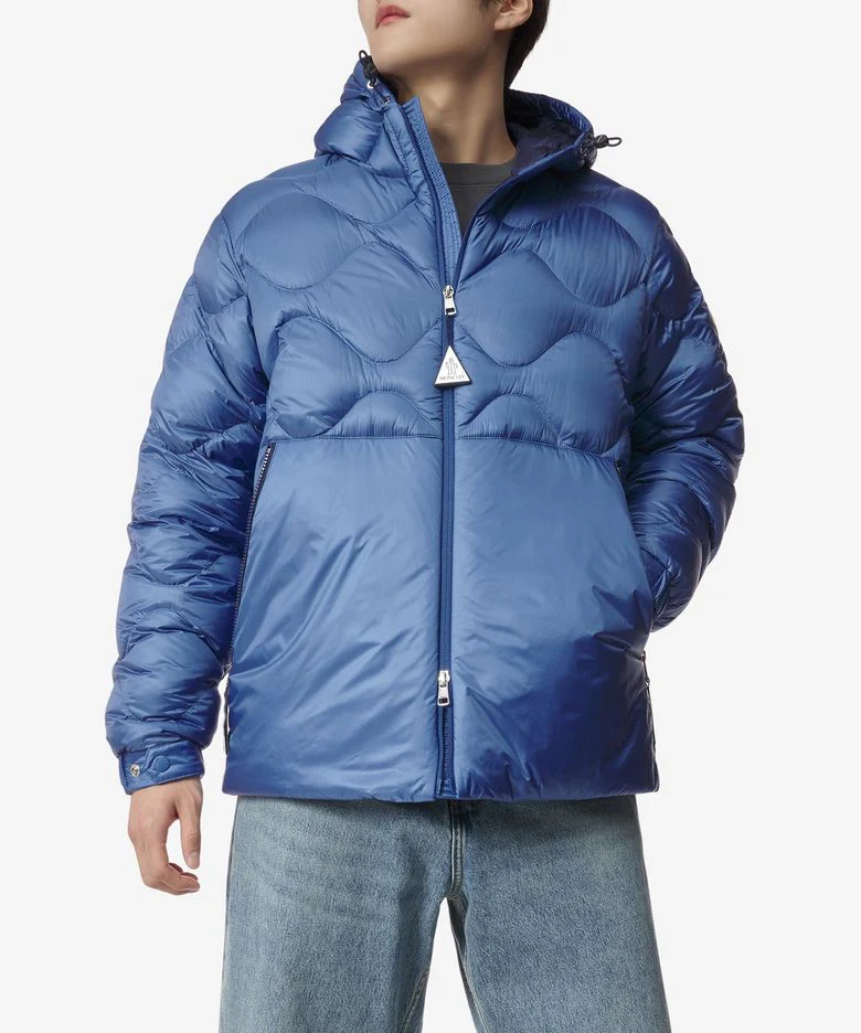Moncler Soulier Down Jacket In Blue - Image 5