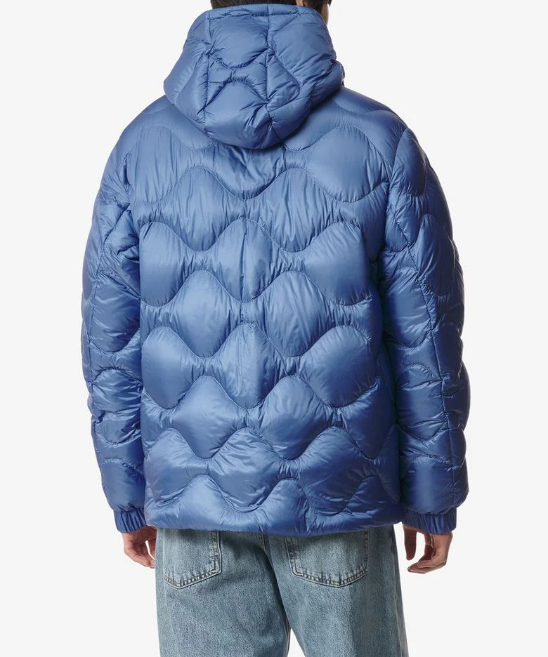 Moncler Soulier Down Jacket In Blue - Image 7