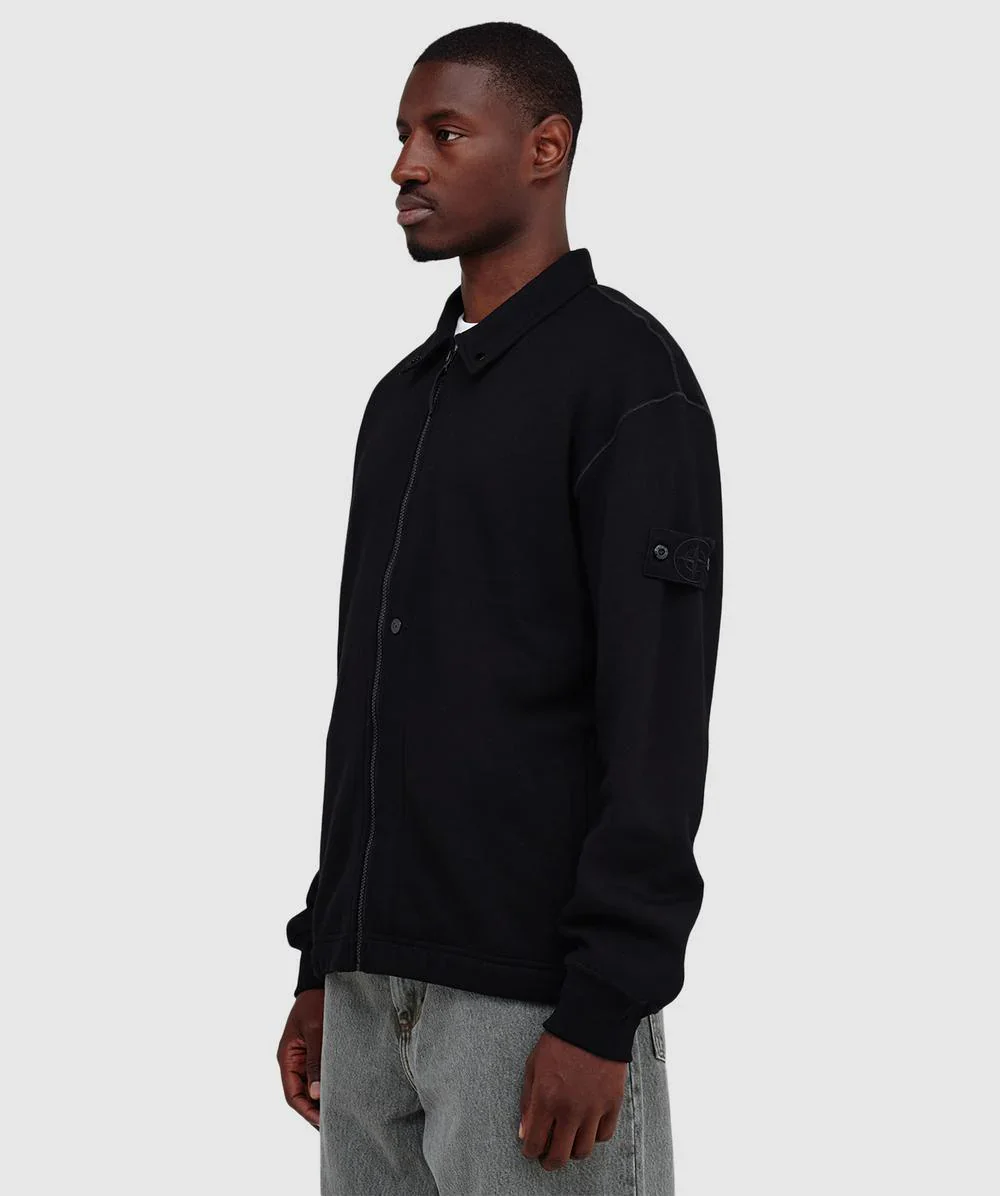 Stone Island Flanelle Ghost Jacket In Black - Image 2