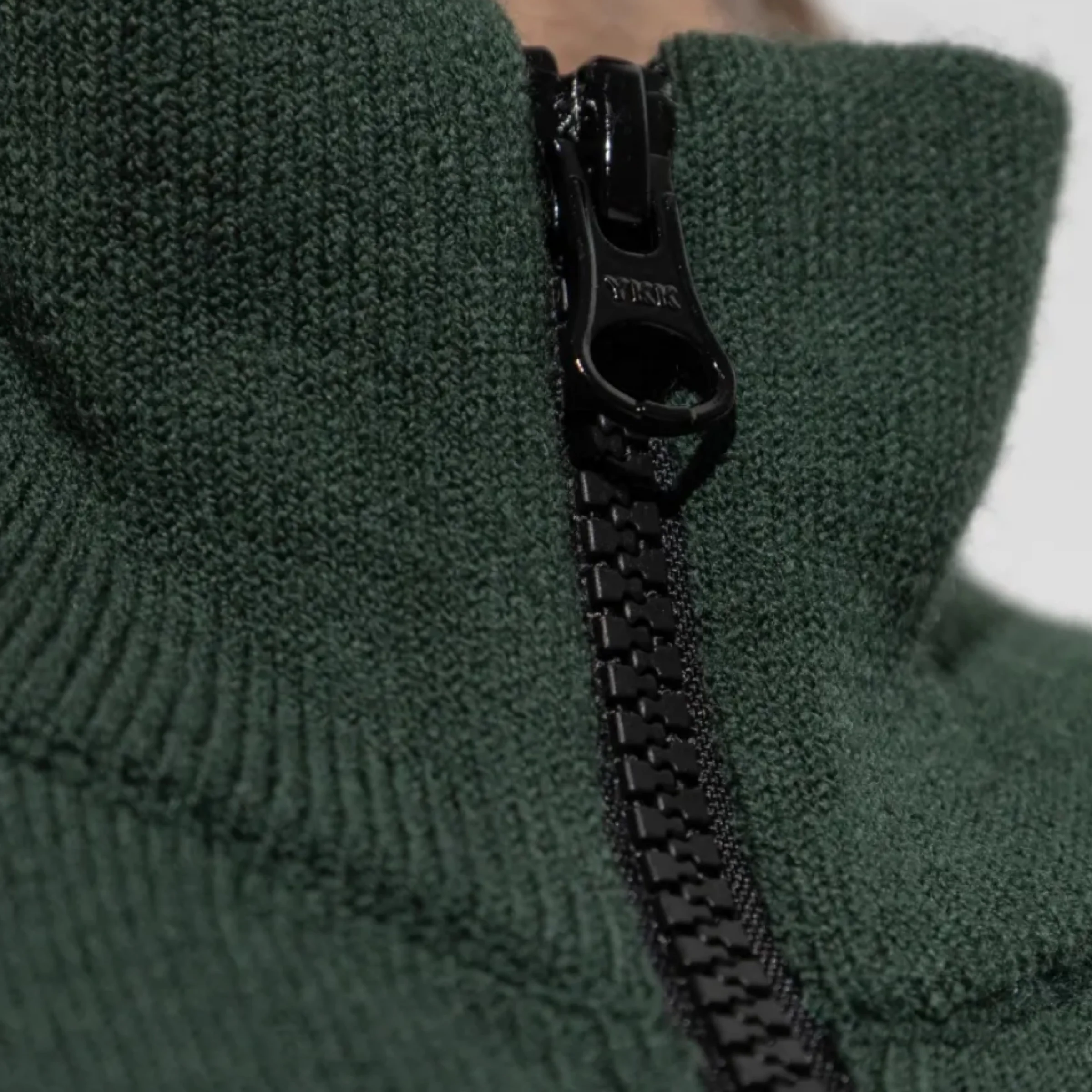 Stone Island Knit Full Zip Fleece Khaki - Image 3