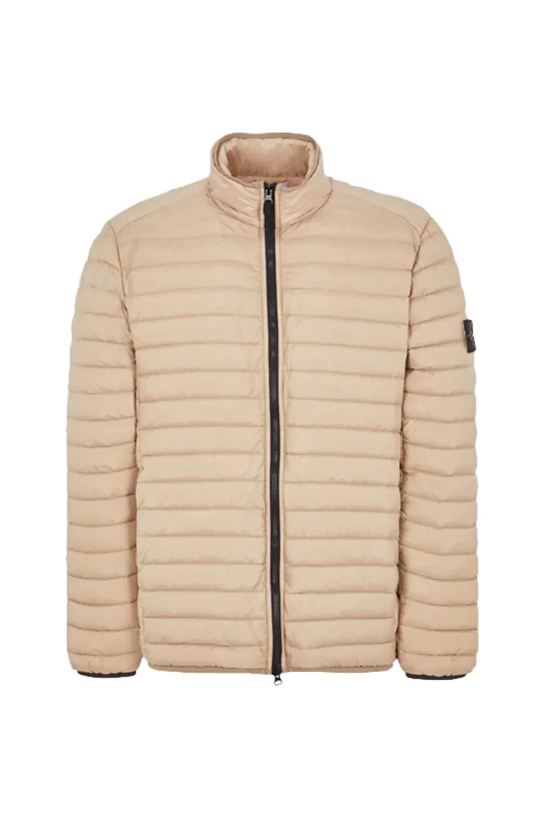 Stone Island Loom Woven Chambers R-Nylon Down-Tc Lightweight Down Jacket In Dove Grey