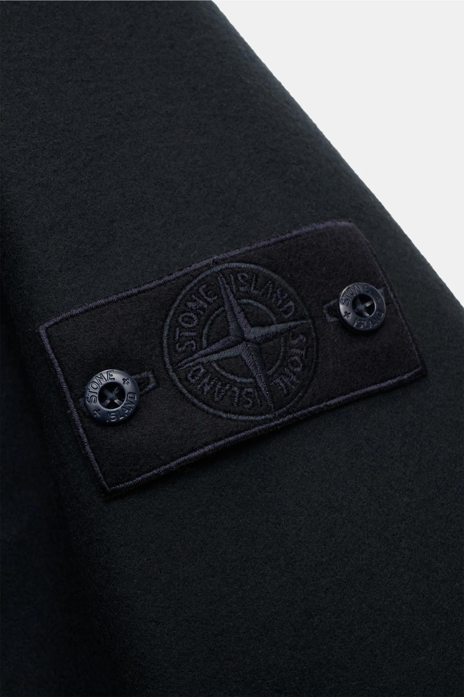Stone Island Performance Flannel Ghost Piece In Navy - Image 4
