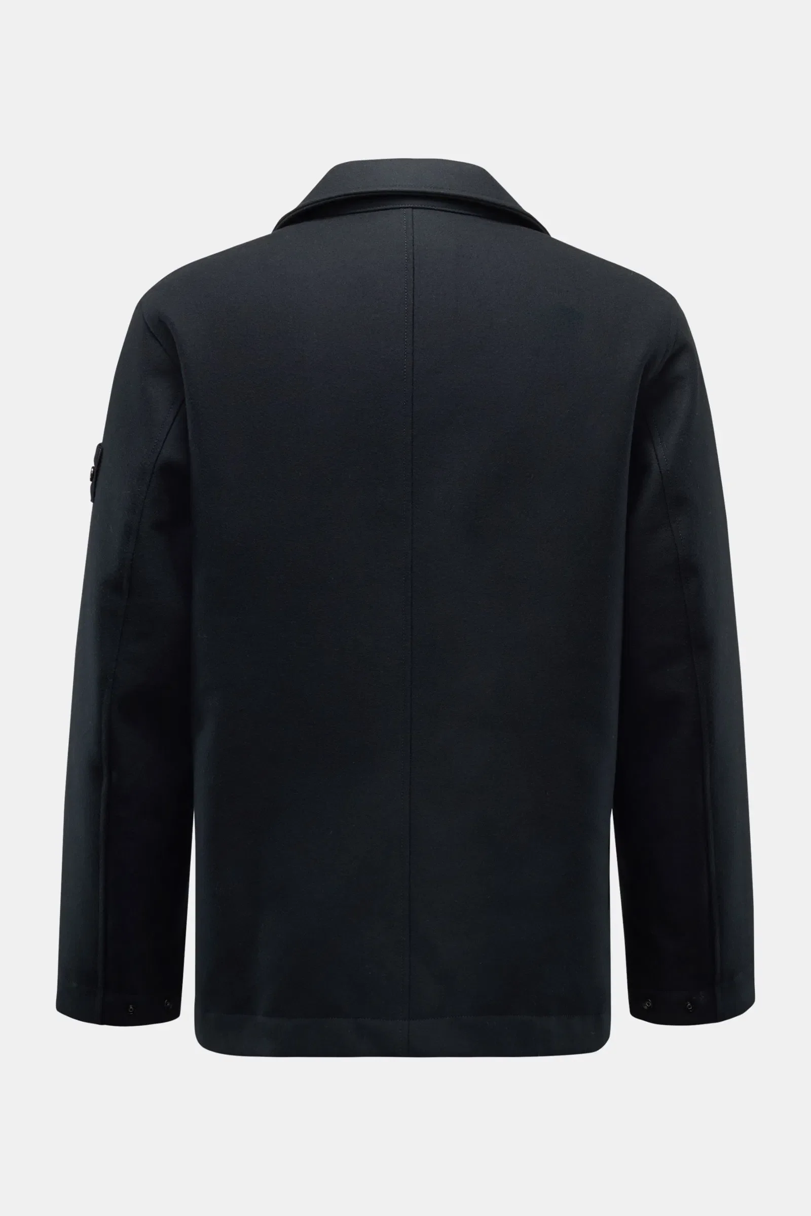 Stone Island Performance Flannel Ghost Piece In Navy - Image 7