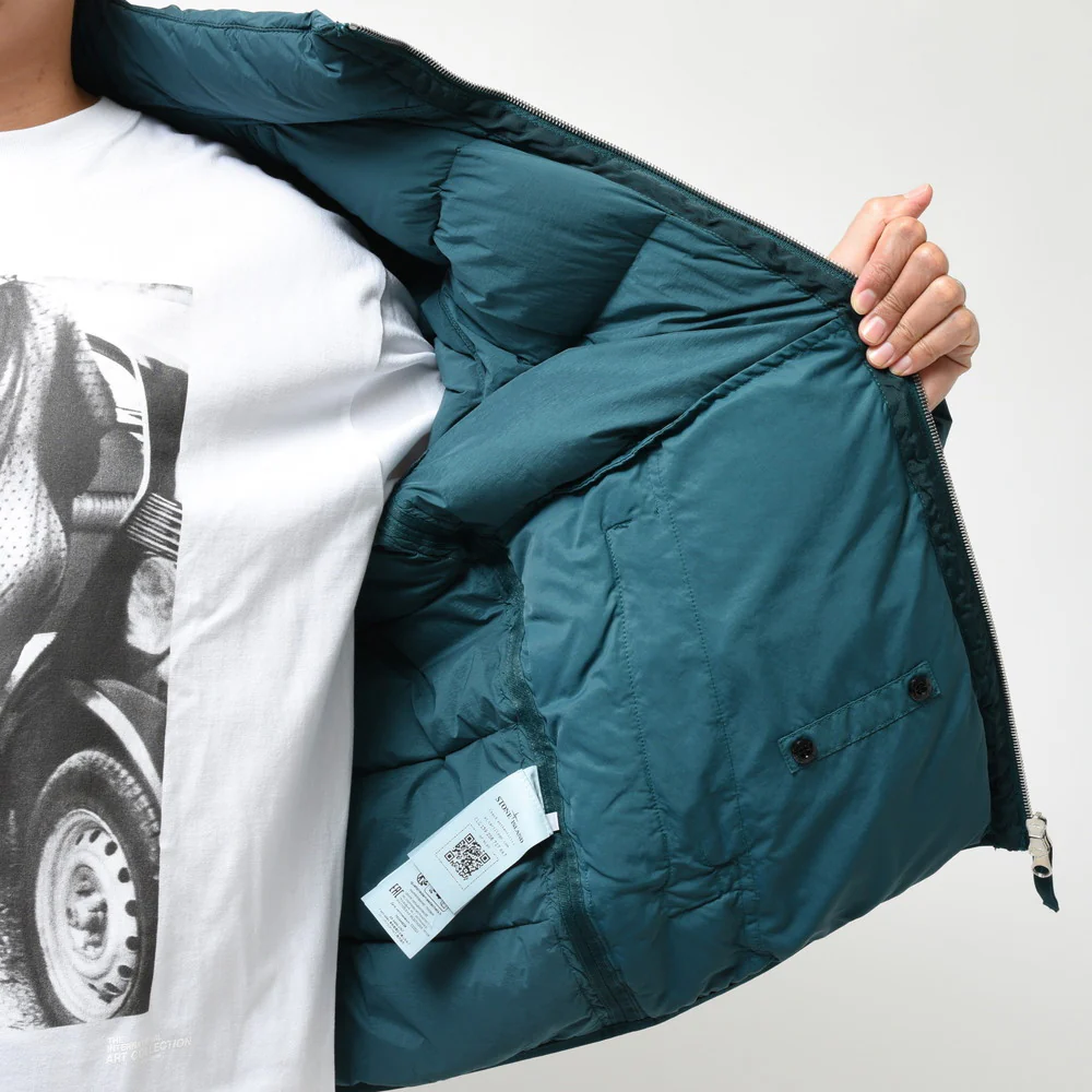 Stone Island Seamless Tunnel Nylon Down-Tc Coat Green - Image 9
