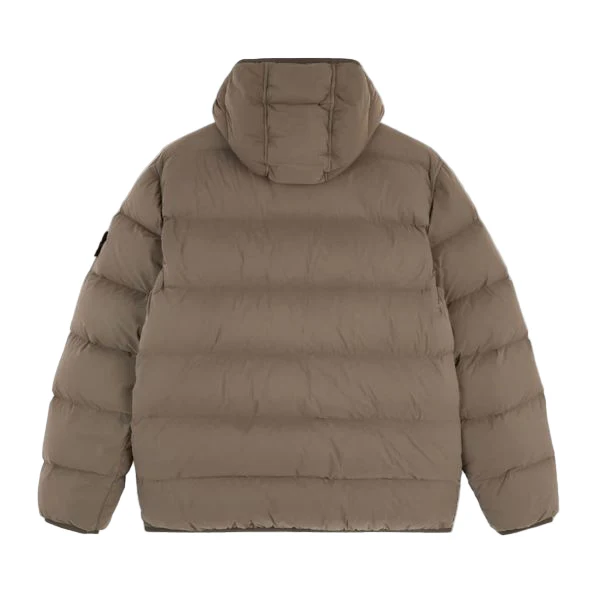 Stone Island Seamless Tunnel Nylon Down-Tc Jacket In Walnut Brown - Image 5