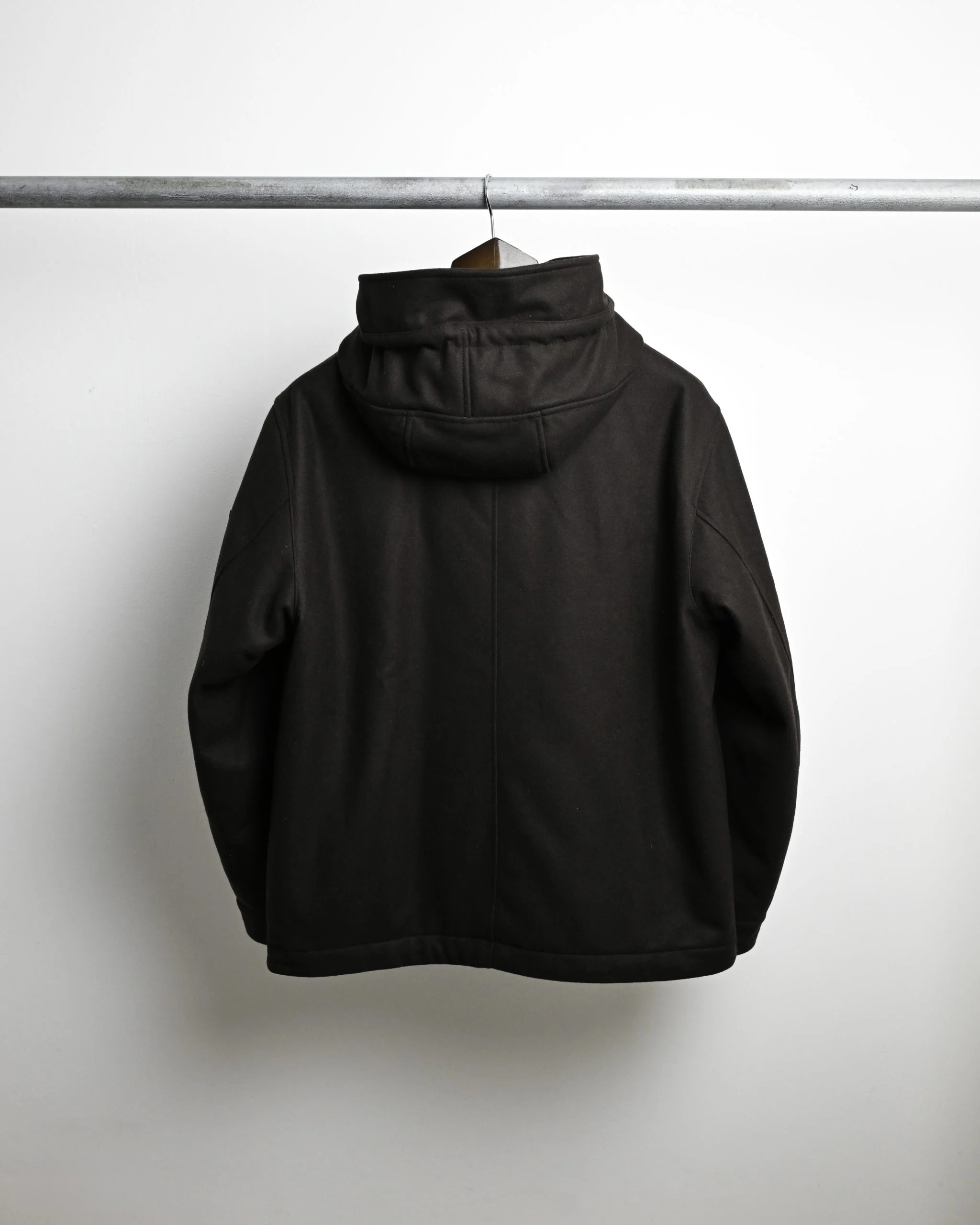 Stone Island Wool Nylon Flannel Ghost Piece In Black - Image 4