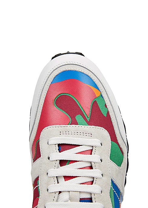 Valentino Camo Garavani Rockrunner Trainers in Blosson - Image 4